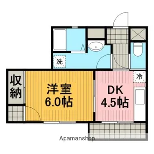 村上マンションⅢ【302号室】の間取り