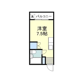 VILLA麻里布【1階】の間取り