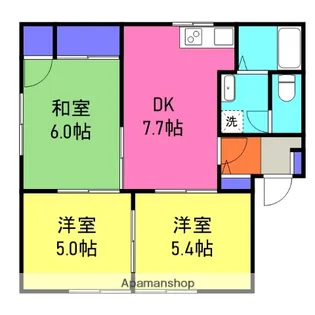 ヴィオラ旭【2階】の間取り