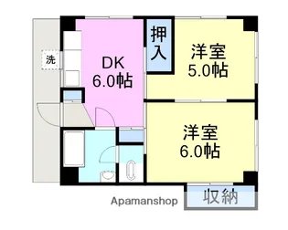 シャトー・COCORO【3階】の間取り