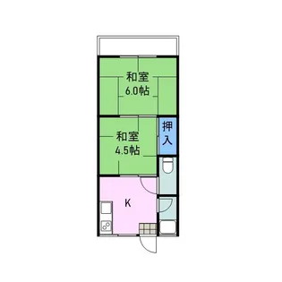 コーポみむろ【3階】の間取り