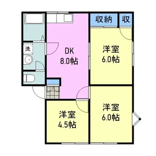 フレグレンス・Y【2階】の間取り