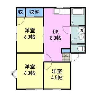 フレグレンス・Y【2階】の間取り