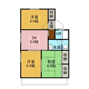グレース藤【2階】の間取り