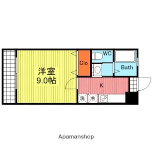 デ・グラニート【304号室】の間取り
