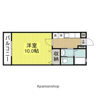 グランディ リヴィエール【302号室】の間取り