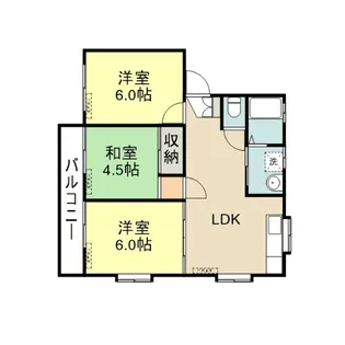 マツダマンション【2階】の間取り