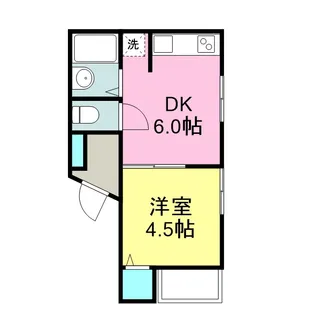 カヤサンビレッジ【1階】の間取り