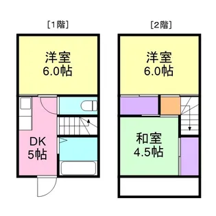 室の木ヒルズ【103号室】の間取り