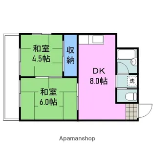 新町ビル【2階】の間取り