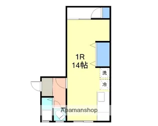 共立ハイツ【4階】の間取り