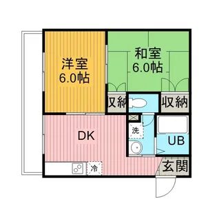 メゾンユーム【2階】の間取り