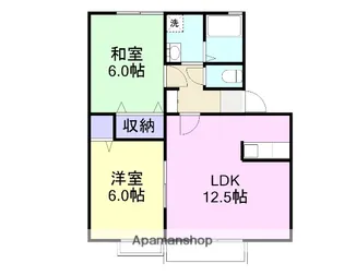 トレンディハイツ【1階】の間取り