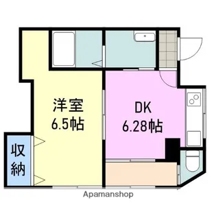由宇建材ビル【2階】の間取り
