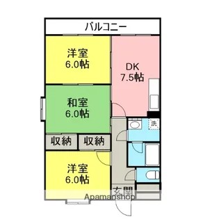 エクセレンス【201号室】の間取り