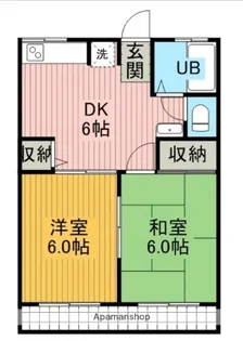 レトア元町【201号室】の間取り
