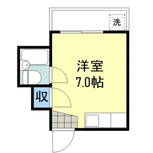 サンコーポ【303号室】の間取り