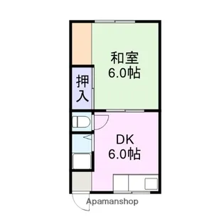 大成ビル【4階】の間取り