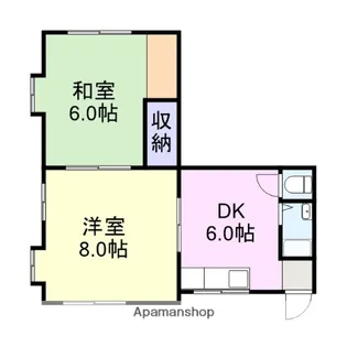 大成ビル【4階】の間取り
