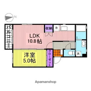 SAMMY88【302号室】の間取り