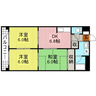 グランマレイ【5階】の間取り