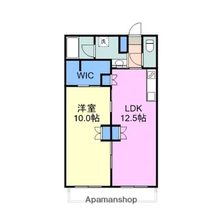 ハイツアプリコット【2階】の間取り