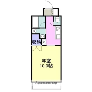 トヨタ今津マンション【6階】の間取り