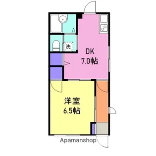 グリーンリーブス【2階】の間取り