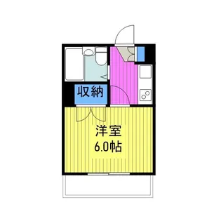 見室不動産ビル【3階】の間取り