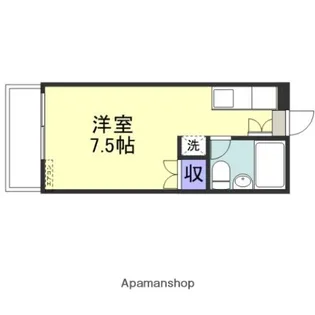 レジデンス今津【103号室】の間取り