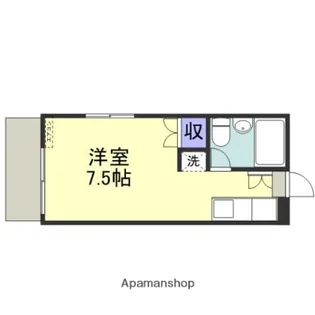 レジデンス今津【1階】の間取り