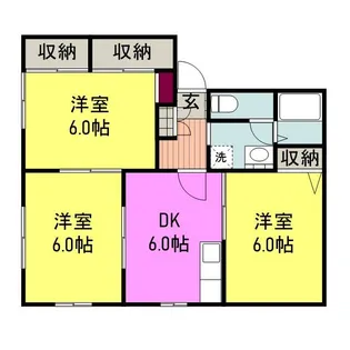 シャルル92【1階】の間取り