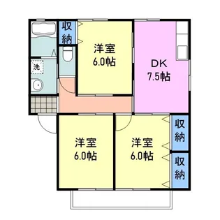 やまみはうす【2階】の間取り