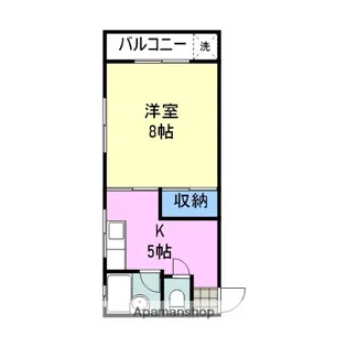新天ビル【4階】の間取り