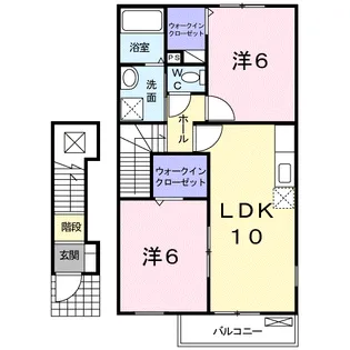 サンリット・ヴィラ【2階】の間取り