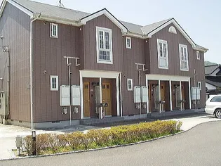 ハートフルハイツB【1階】の外観