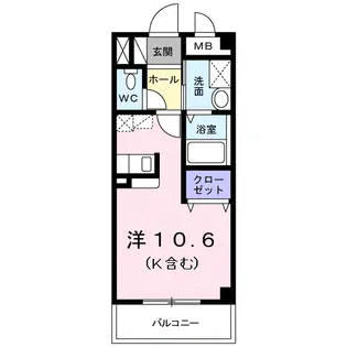 ヴェルデ カーサ【2階】の間取り