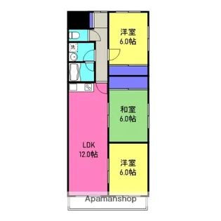 ディアコート-I【2階】の間取り
