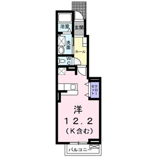 ルミナーレ【1階】の間取り