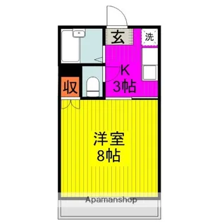 ダンディライオン YAMAGUCHI【2階】の間取り