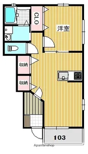 プランドールⅢ【1階】の間取り