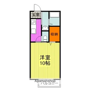 レジデンスあかま【2階】の間取り