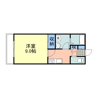 メゾン多田B棟【2階】の間取り