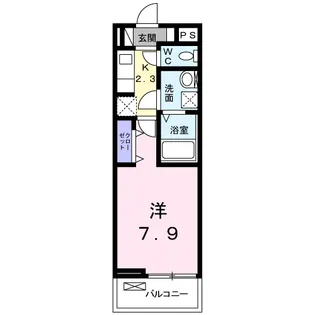 グレイスフル・ユウナⅢ【2階】の間取り