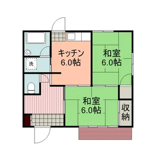 山口県岩国市今津町1丁目【一戸建】の間取り