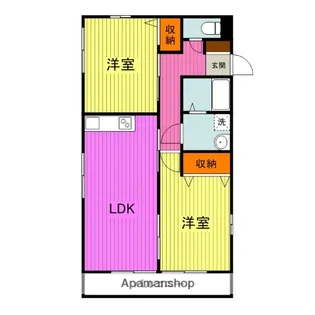 レトア多々良【2階】の間取り