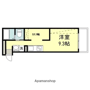 EL ALIVIO【101号室】の間取り