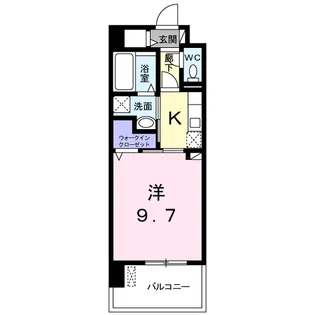 ワイズ エスト【2階】の間取り