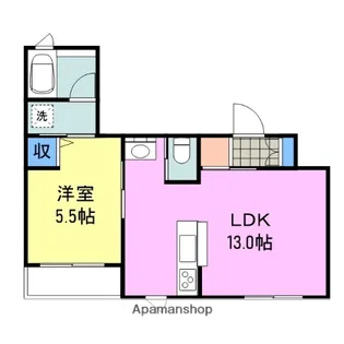 シェトラS【2階】の間取り