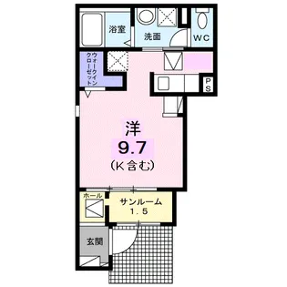 KAORUB【1階】の間取り